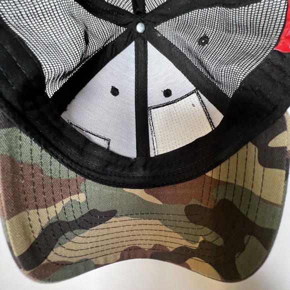 Big Truck Trucker Hat Camouflage One Size Adjustable Snap Back Mesh Cap Unisex - Picture 12 of 16